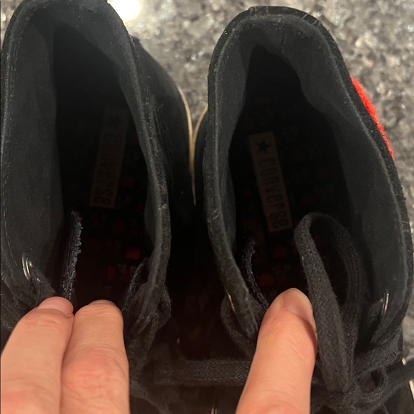 Black 'I Love NY' High-Top Sneakers‎ - Picture 7 of 8